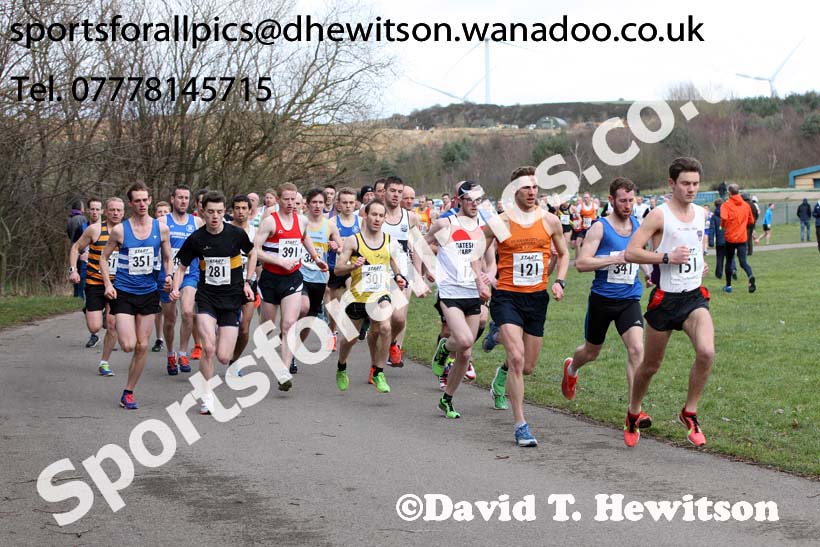 Senior mens North Eastern Counties AA Road Relay Champs., Hetton Lyons Country Park, Hetton-le-hole, County Durham